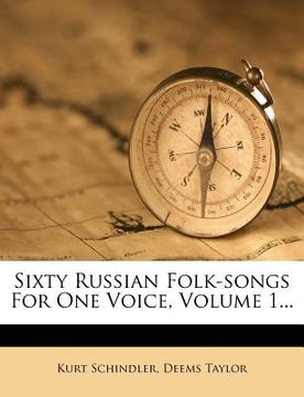 portada sixty russian folk-songs for one voice, volume 1...