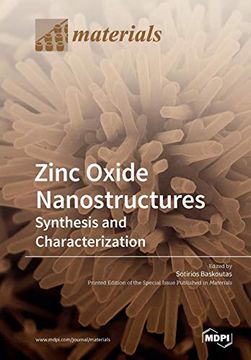 portada Zinc Oxide Nanostructures: Synthesis and Characterization (en Inglés)