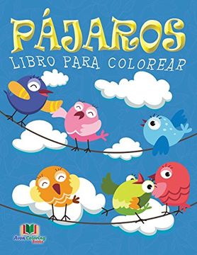 portada Pajaros Libro Para Colorear