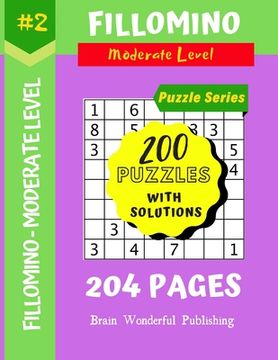 portada Fillomino Puzzle Series: 200 Brain Teasers Puzzle Book Collection