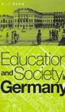 portada Education and Society in Germany (en Inglés)