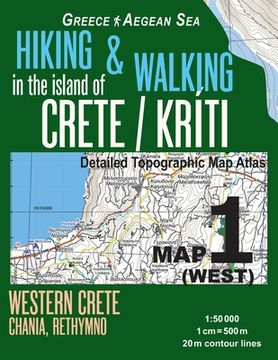 portada Hiking & Walking in the Island of Crete (en Inglés)