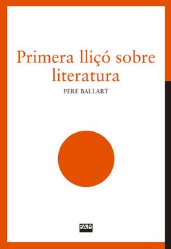 portada Primera Lliço Sobre Literatura (in Catalá)