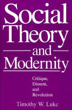 portada social theory and modernity: critique, dissent, and revolution (in English)