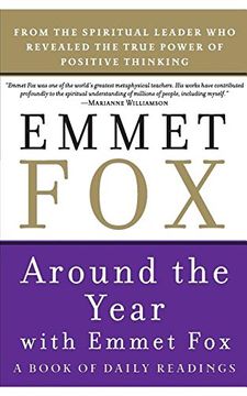 portada Around the Year With Emmet fox (en Inglés)