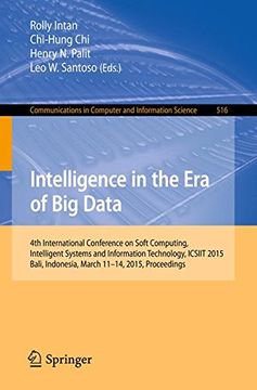 portada Intelligence in the Era of Big Data (Communications in Computer and Information Science)