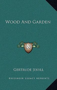 portada wood and garden (en Inglés)