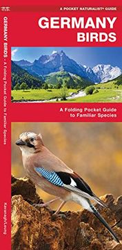 portada Germany Birds: A Folding Pocket Guide to Familiar Species (Wildlife and Nature Identification) (en Inglés)