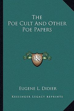portada the poe cult and other poe papers