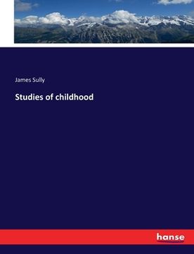 portada Studies of childhood