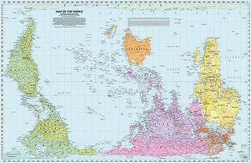 portada Peters map of the World (en Inglés)