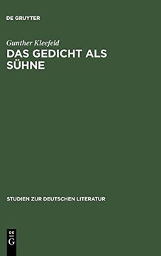 portada Das Gedicht als sa1 (en Alemán)