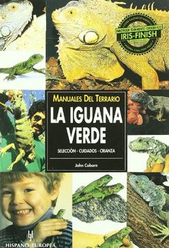 portada manuales del terrario. la iguana verde