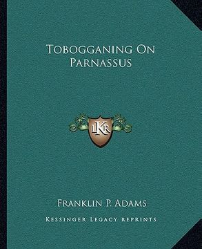 portada tobogganing on parnassus (in English)