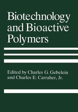 portada Biotechnology and Bioactive Polymers (en Inglés)