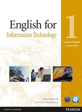 portada English for Information Technology 1 Course Book With Cd-Rom (Vocational English Series) (Vocational English Course Book) (en Inglés)