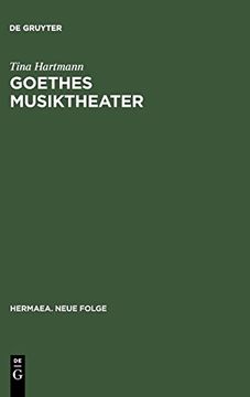 portada Goethes Musiktheater (en Alemán)