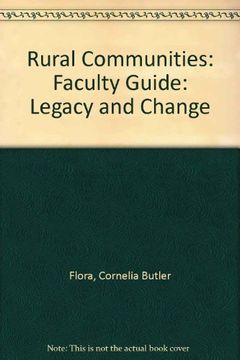 portada Rural Communities: Legacy and Change, Faculty Guide 