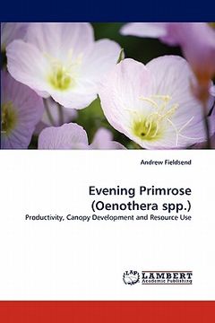 portada evening primrose (oenothera spp.) (in English)