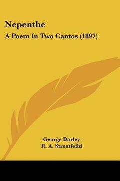 portada nepenthe: a poem in two cantos (1897) (en Inglés)