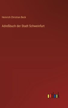 portada Adreßbuch der Stadt Schweinfurt