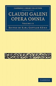 portada claudii galeni opera omnia (en Inglés)