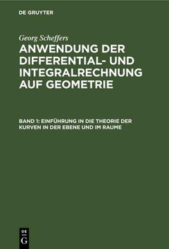 portada Einführung in die Theorie der Kurven in der Ebene und im Raume (en Alemán)
