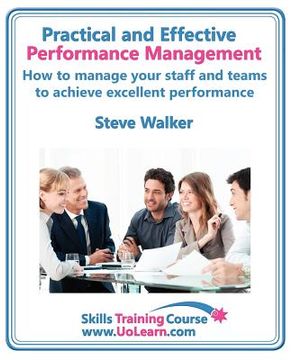 portada performance management for excellence in business. how use a step by step process to improve the performance of your team through measurement, apprais (en Inglés)