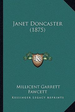 portada janet doncaster (1875) (en Inglés)