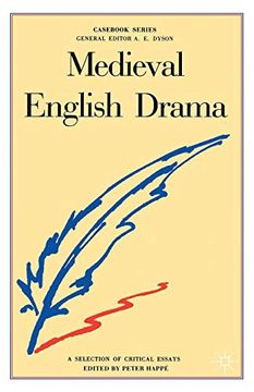 portada Medieval English Drama: A Collection of Critical Essays (Cass Series) (en Inglés)