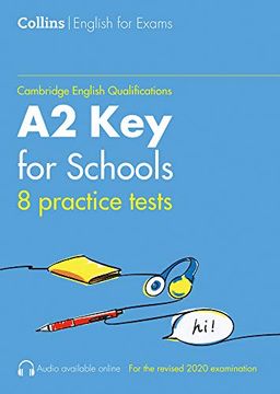 portada Practice Tests for a2 key for Schools (Ket) (Collins Cambridge English)