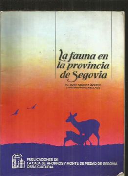 portada Fauna en la Provincia de Segovia la