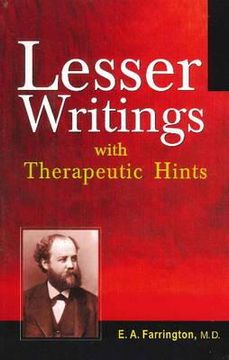 portada lesser writings: with therapeutic hints (in English)