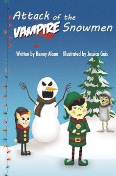 portada attack of the vampire snowmen (en Inglés)