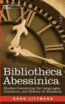 portada bibliotheca abessinica: studies concerning the languages, literature, and history of abyssinia (en Inglés)
