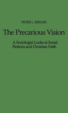 portada the precarious vision (en Inglés)