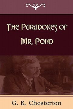 portada the paradoxes of mr. pond (en Inglés)