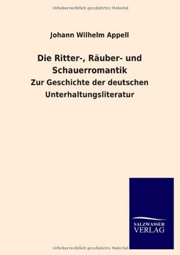 portada Die Ritter-, Räuber- und Schauerromantik (German Edition)