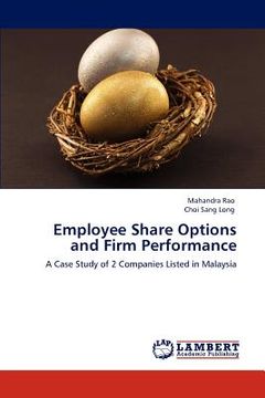 portada employee share options and firm performance (en Inglés)
