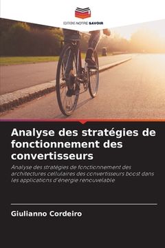 portada Analyse des stratégies de fonctionnement des convertisseurs (en Francés)