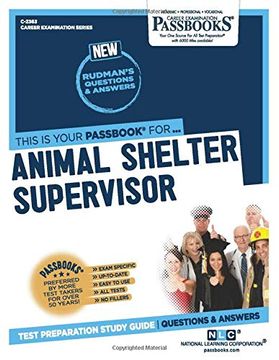 portada Animal Shelter Supervisor (en Inglés)