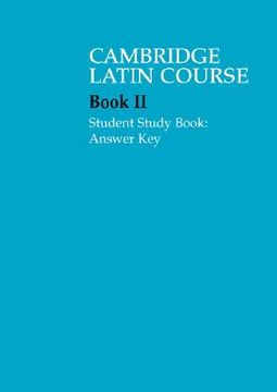 portada cambridge latin course 2 student study book answer key (in English)