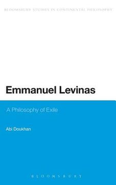 portada emmanuel levinas: a philosophy of exile (in English)