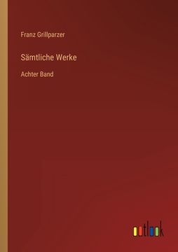 portada Sämtliche Werke: Achter Band (in German)
