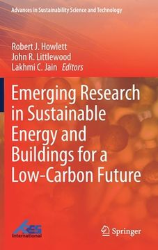 portada Emerging Research in Sustainable Energy and Buildings for a Low-Carbon Future (in English)