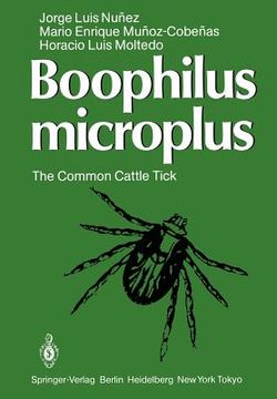 portada boophilus microplus: the common cattle tick (en Inglés)
