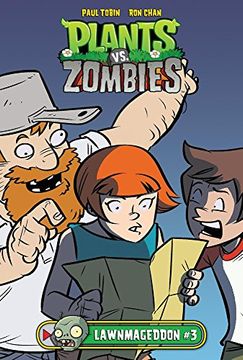 portada Lawnmageddon #3 (Plants vs. Zombies)