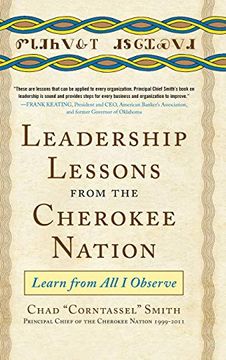 portada Leadership Lessons From the Cherokee Nation: Learn From all i Observe (en Inglés)