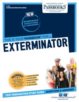 portada Exterminator (C-236): Passbooks Study Guide Volume 236 (en Inglés)