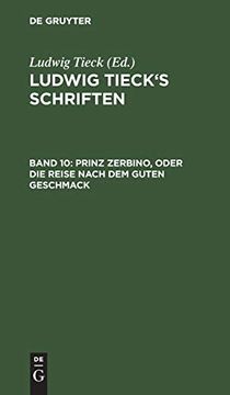 portada Prinz Zerbino, Oder die Reise Nach dem Guten Geschmack (en Alemán)